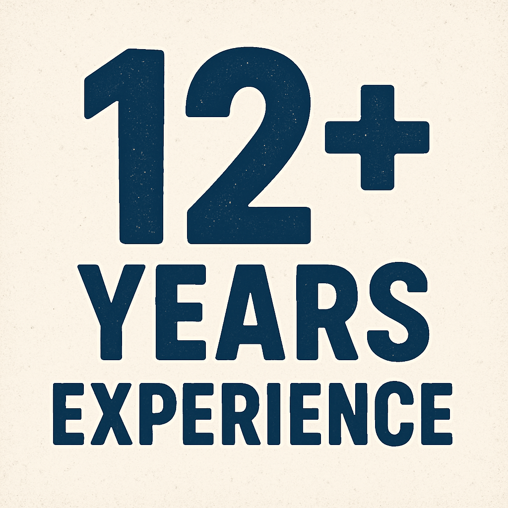 12 years experience